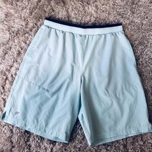 Fabletics Light Blue Athletic Shorts